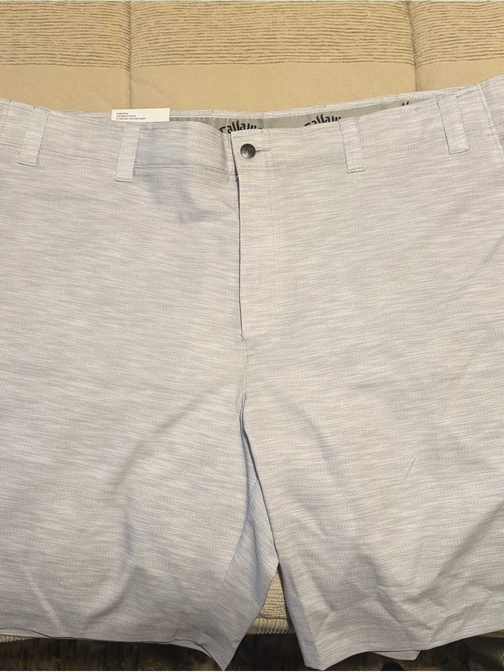 Callaway Men’s Light Grey Performance Golf Shorts